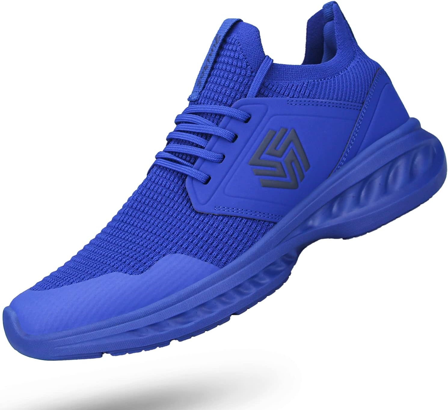 Giniros Mens Slip On Walking Shoes Non Slip Running Shoes Breathable Workout Shoes Lightweight Gym Sneakers