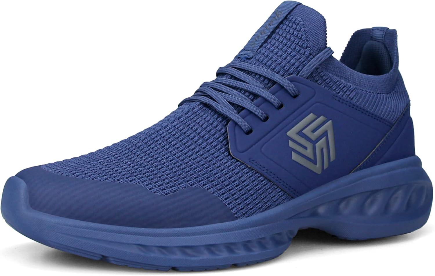 Giniros Mens Slip On Walking Shoes Non Slip Running Shoes Breathable Workout Shoes Lightweight Gym Sneakers